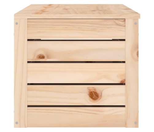 vidaXL uzglabāšanas kaste, 109x36,5x33 cm, priedes masīvkoks