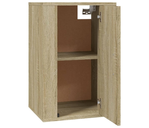 vidaXL sienas TV skapīši, 2 gab., Sonomas ozolkoka, 40x34,5x60 cm