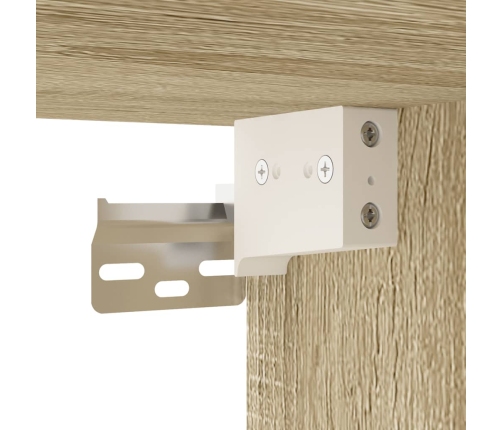 vidaXL sienas TV skapīši, 2 gab., Sonomas ozolkoka, 40x34,5x60 cm