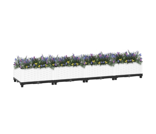 vidaXL puķu kaste, 160x40x23 cm, polipropilēns