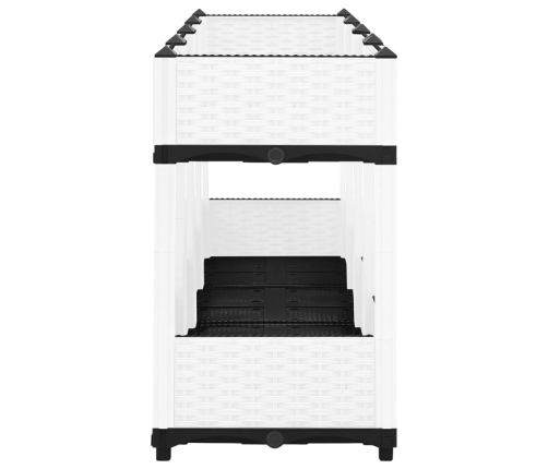 vidaXL puķu kaste, 160x40x71 cm, polipropilēns