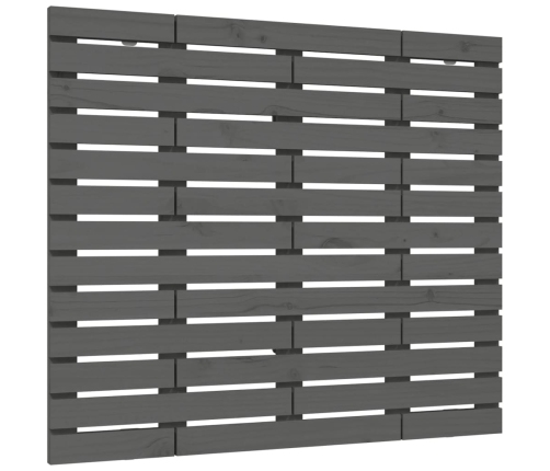 vidaXL sienas galvgalis, 106x3x91,5 cm, priedes masīvkoks