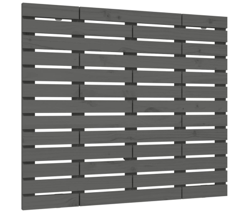 vidaXL sienas galvgalis, 81x3x91,5 cm, priedes masīvkoks