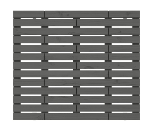 vidaXL sienas galvgalis, 141x3x91,5 cm, priedes masīvkoks