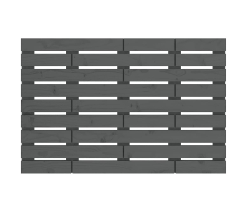 vidaXL sienas galvgalis, 106x3x63 cm, priedes masīvkoks