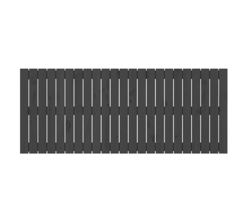 vidaXL sienas galvgalis, 147x3x60 cm, priedes masīvkoks