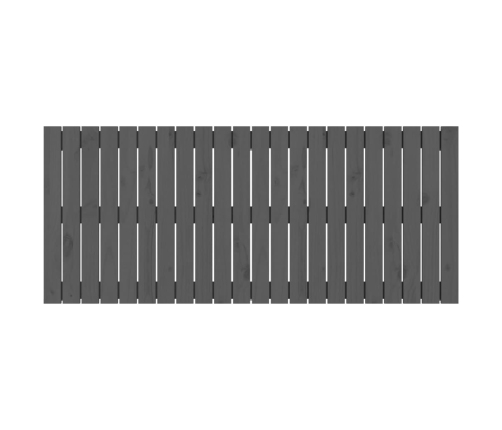 vidaXL sienas galvgalis, 140x3x60 cm, priedes masīvkoks