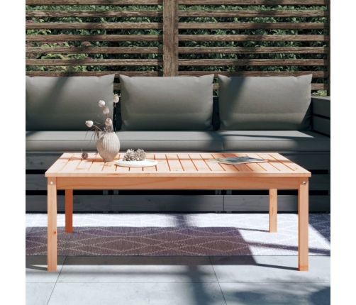 vidaXL dārza galds, 121x82,5x45 cm, Duglasa egles masīvkoks