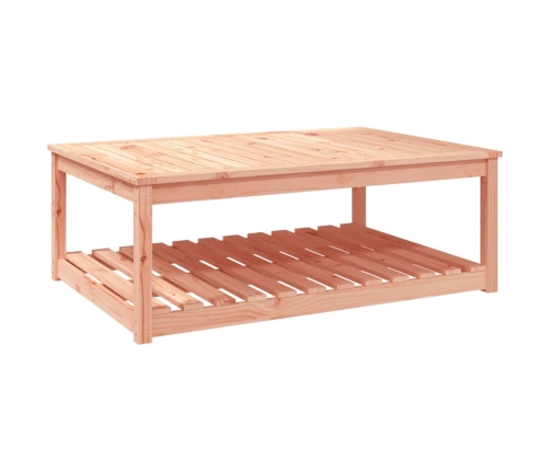 vidaXL dārza galds, 121x82,5x45 cm, Duglasa egles masīvkoks