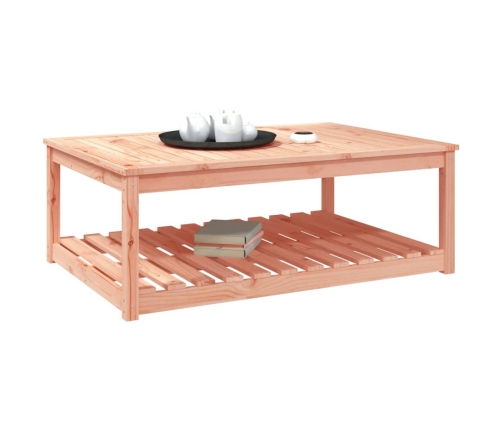 vidaXL dārza galds, 121x82,5x45 cm, Duglasa egles masīvkoks