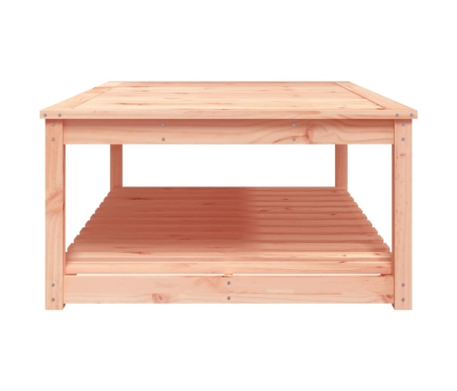 vidaXL dārza galds, 121x82,5x45 cm, Duglasa egles masīvkoks