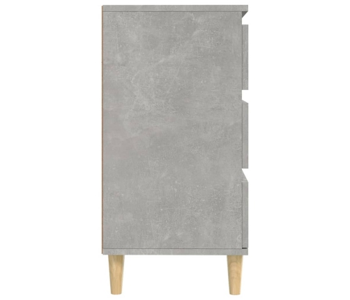 vidaXL plaukts, betona pelēks, 60x35x70 cm, inženierijas koks