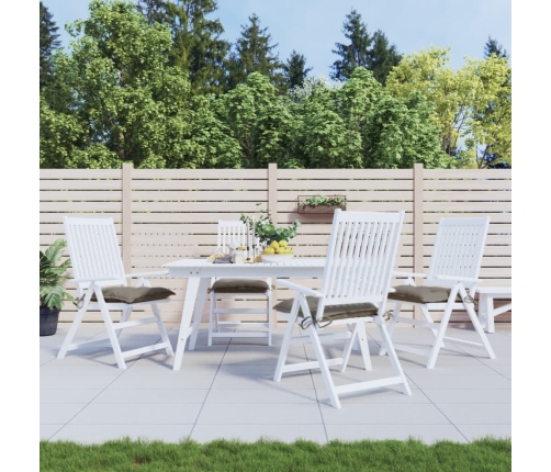 vidaXL palešu matrači, 4 gab., pelēkbrūni, 50x50x7 cm, audums