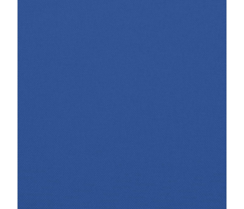 vidaXL dārza sola matracis, 120x50x7 cm, audums, zils