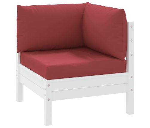 Palešu Spilveni, 3 Gab., Vīnsarkans Oksforda Audums Vidaxl