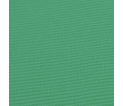 vidaXL dārza sola matracis, 110x50x7 cm, audums, zaļš