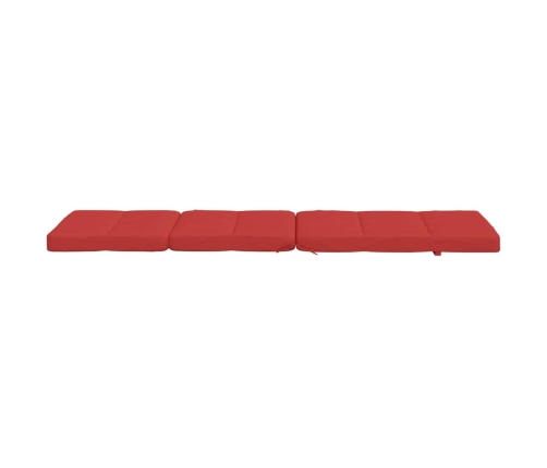vidaXL dārza krēslu spilveni, 2 gab., oksforda audums, sarkani