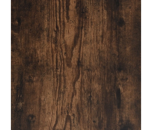 vidaXL galdiņš ar riteņiem, ozolkoka, 50x35x55,5 cm, inženierijas koks