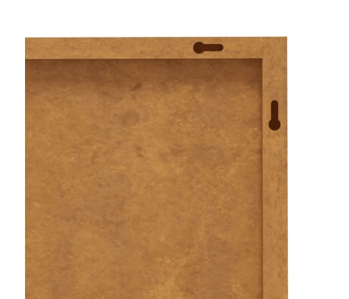 vidaXL dārza sienas rotājumi, 2 gab., 55x55 cm, tērauds, rūsas efekts