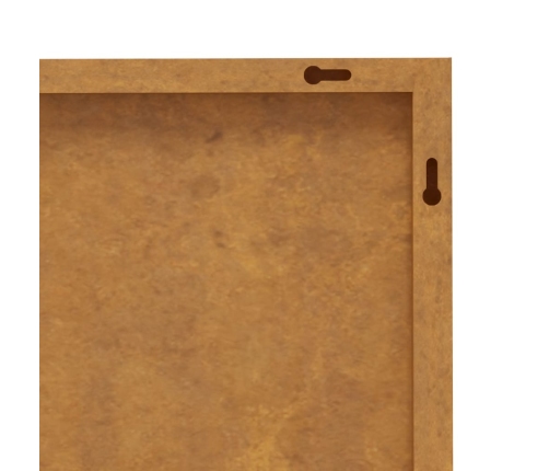 vidaXL dārza sienas rotājumi, 3 gab., 55x55 cm, tērauds, rūsas efekts