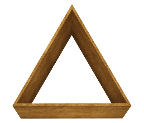 vidaXL dārza puķu kaste, 50x43x75 cm, tērauds ar rūsas efektu