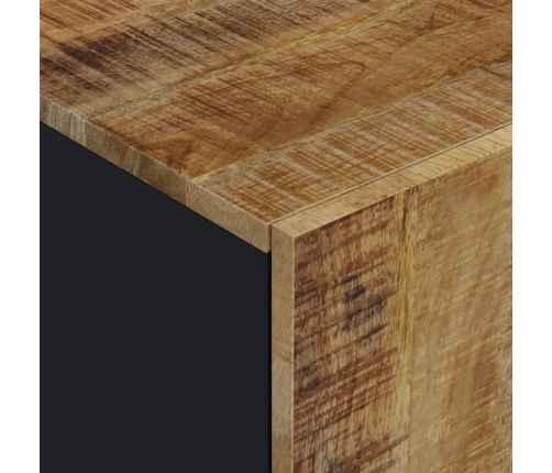 vidaXL TV skapis, 80x33x46 cm, mango masīvkoks, inženierijas koks