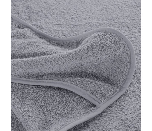 vidaXL pludmales dvieļi, 2 gab., 60x135 cm, audums 400 g/m2, pelēki