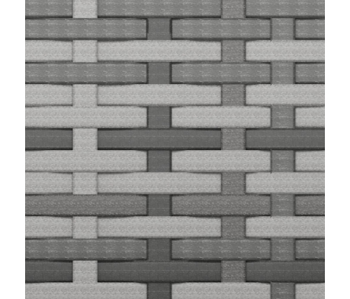 vidaXL vidējie dārza dīvāni, spilveni, 2 gab., pelēka PE rotangpalma