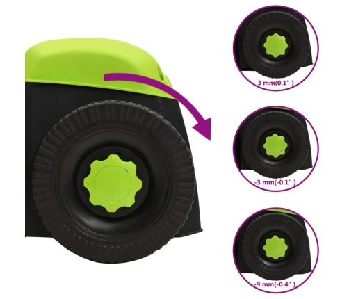 vidaXL 2-in-1 elektriskais zāliena skarifikators, 1500 W