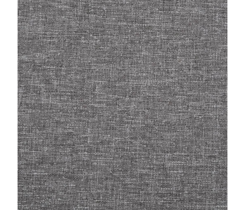 vidaXL saliekami suņu ratiņi, pelēki, 100x49x96 cm, lina audums