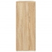 vidaXL kumode, ozolkoka krāsa, 91x29,5x75 cm, inženierijas koks