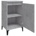vidaXL naktsskapīši, pelēki, 2 gab., 40x35x70 cm, inženierijas koks