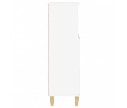 vidaXL vannasistabas skapis, balts, 30x30x100 cm, inženierijas koks