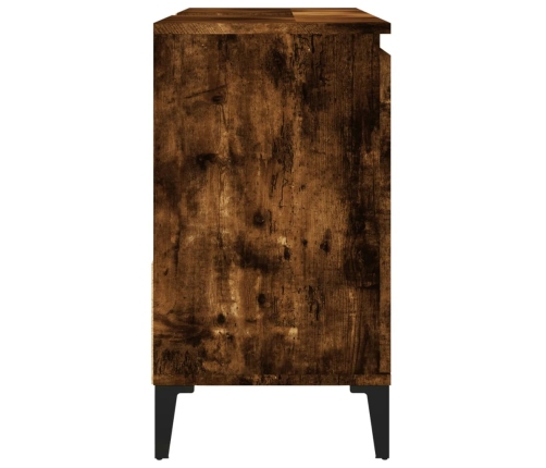 vidaXL vannasistabas skapītis, ozola, 65x33x60 cm, inženierijas koks