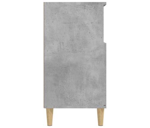 vidaXL plaukts, betona pelēks, 60x35x70 cm, inženierijas koks