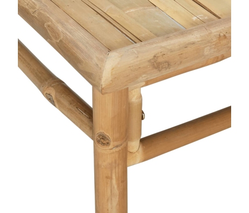 11-Daļīgs Dārza Dīvānu Komplekts Ar Pelēkiem Matračiem, Bambuss Vidaxl