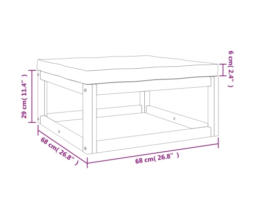 vidaXL 10-daļīgs dārza atpūtas mēbeļu komplekts, matrači, masīvkoks