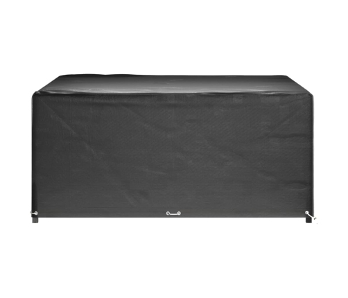 vidaXL 2 dārza mēbeļu pārklāji, 16 gredzeni, 205x205x90 cm, kvadrāta