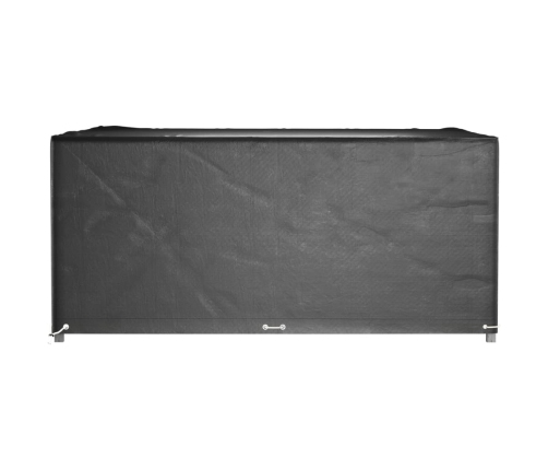 vidaXL 2 dārza mēbeļu pārklāji, 16 gredzeni, 250x250x90 cm, kvadrāta