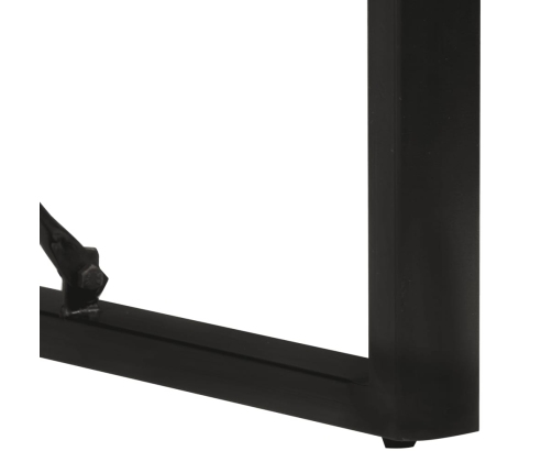 vidaXL virtuves galds, 120x55x76 cm, pārstrādāts masīvkoks