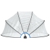 vidaXL baseina kupols, apaļš, 315x158 cm, PVC