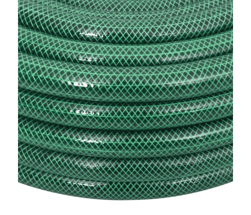 vidaXL dārza šļūtene, zaļa, 0,75