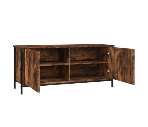 vidaXL TV skapītis ar durvīm, ozola, 102x35x45 cm, inženierijas koks