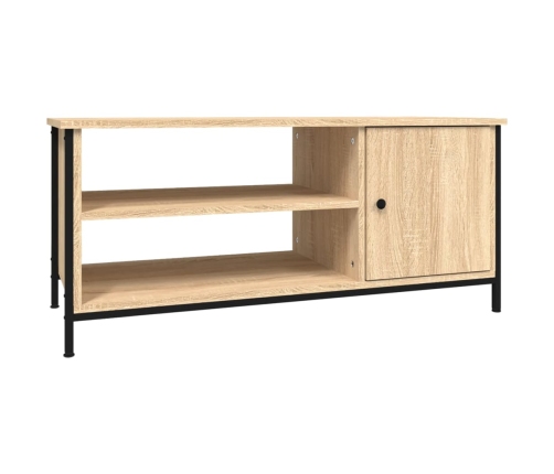 vidaXL TV skapītis, ozolkoka krāsa, 100x40x45 cm, inženierijas koks