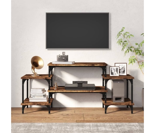 vidaXL TV skapītis, ozolkoka krāsa, 117x35x52 cm, inženierijas koks