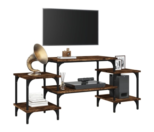 vidaXL TV skapītis, ozolkoka krāsa, 117x35x52 cm, inženierijas koks