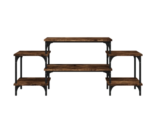 vidaXL TV skapītis, ozolkoka krāsa, 117x35x52 cm, inženierijas koks