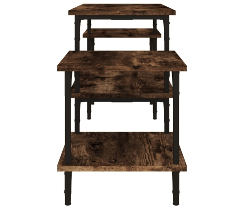 vidaXL TV skapītis, ozolkoka krāsa, 117x35x52 cm, inženierijas koks