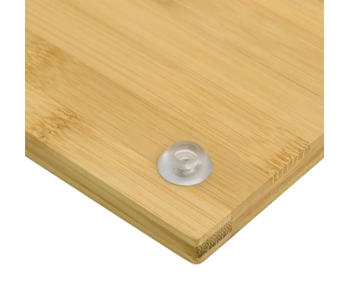 vidaXL plīts virsmas pārsegs, 50x56x1,5 cm, bambuss