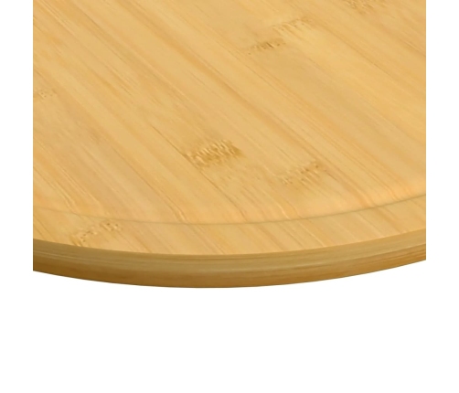 vidaXL virtuves dēlīši, 6 gab., Ø30x1,5 cm, bambuss